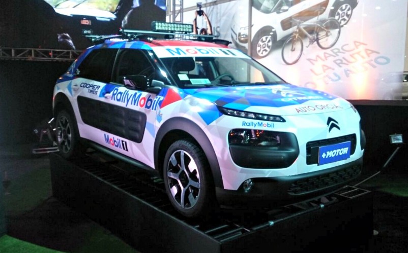 Citroën C4 Cactus será el auto oficial del Rally Mobil 2016