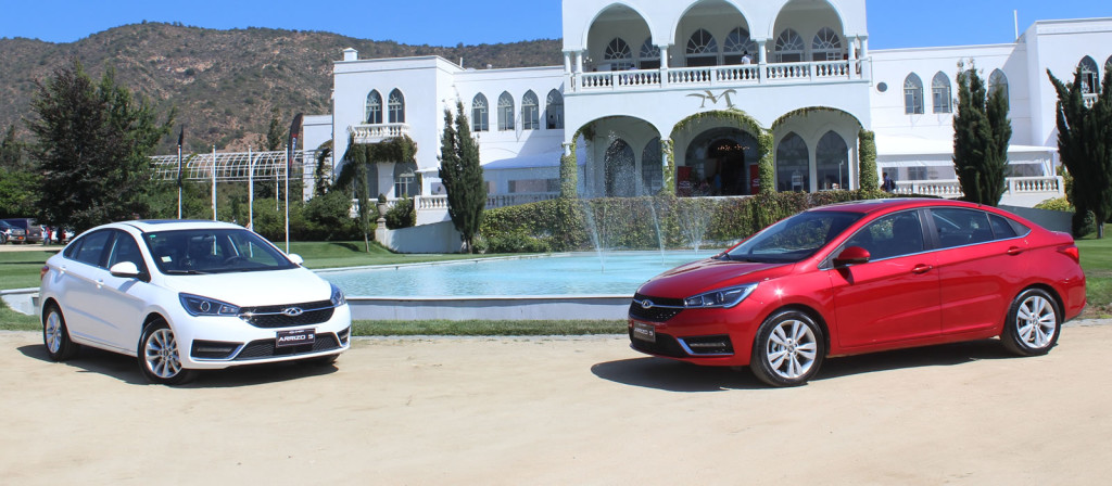 Chery Arrizo5, lanzamiento mundial en Chile