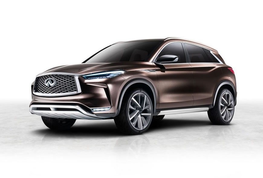 Infiniti devela en el Salón de Detroit su QX50 Concept