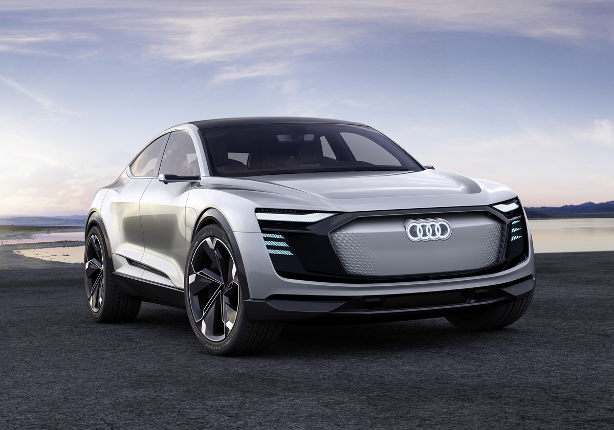 Autonomía de 500 kilómetros promete el eléctrico de Audi