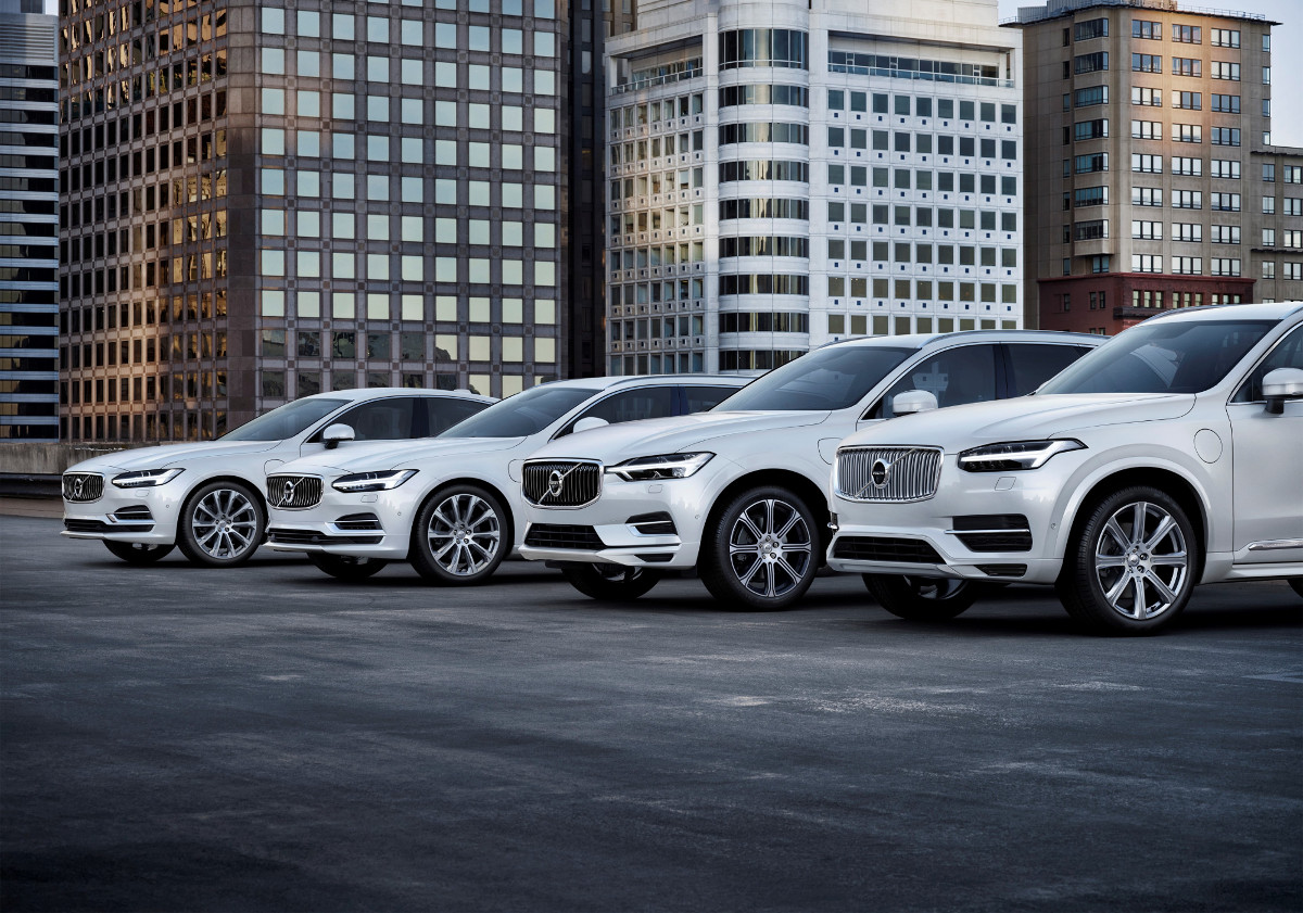 Volvo introducirá motor eléctrico en todos sus modelos desde 2019