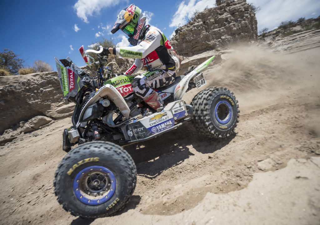 Ignacio Casale, bicampeón en quads del Dakar