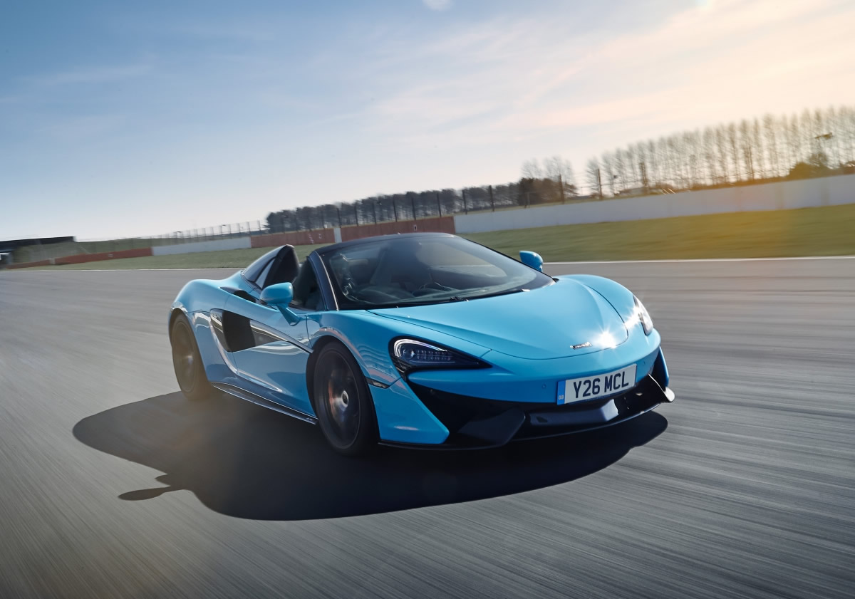 McLaren 570S Spider, más radical que nunca con el Track Pack