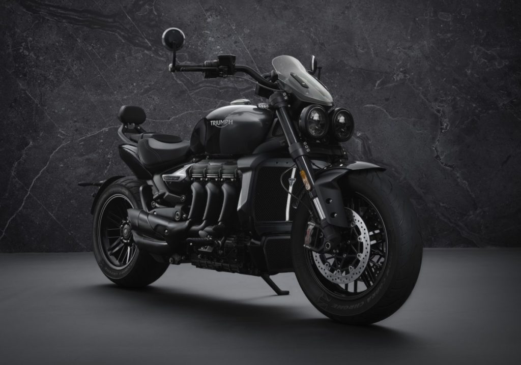 Triumph Motorcycles anuncia ediciones limitadas Rocket 3 R Black y Rocket 3 GT Triple Black