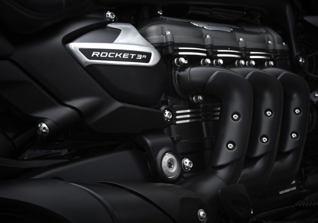 Triumph Motorcycles anuncia ediciones limitadas Rocket 3 R Black y Rocket 3 GT Triple Black