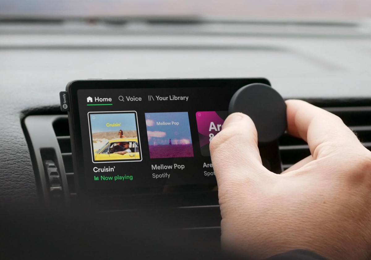 Spotify apunta a los conductores con su nuevo dispositivo Car Thing