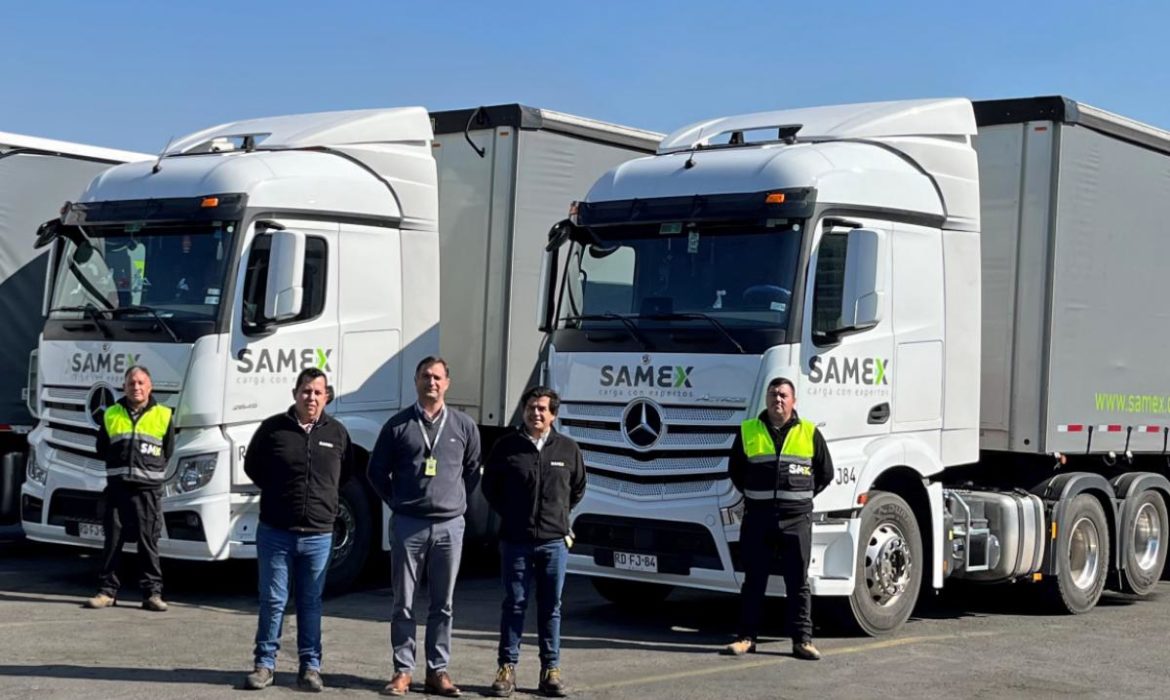 Mercedes-Benz Actros se une a la flota de Samex