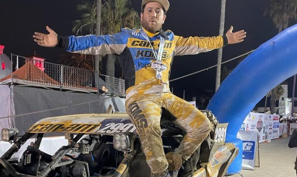 Baja 400: chileno “Kid” Arriagada termina tras 14 horas de carrera