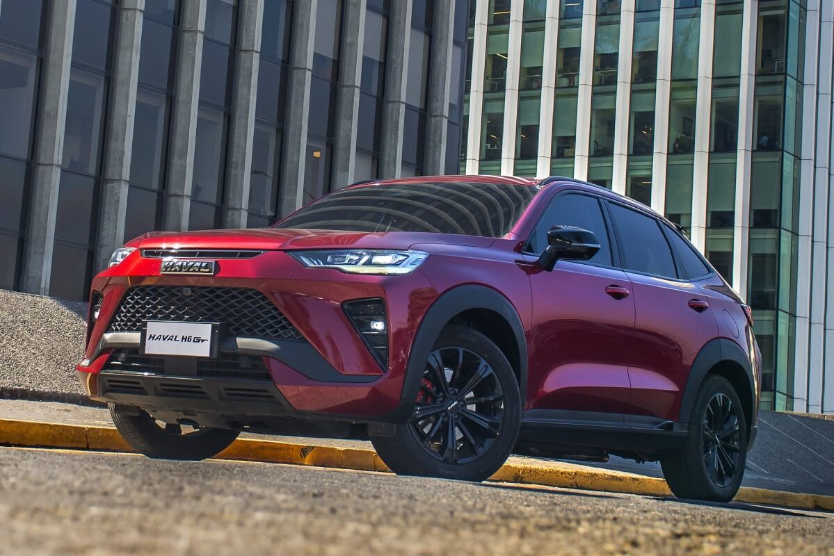 Haval H6 GT 2023 dos versiones en Chile para el SUV coupé