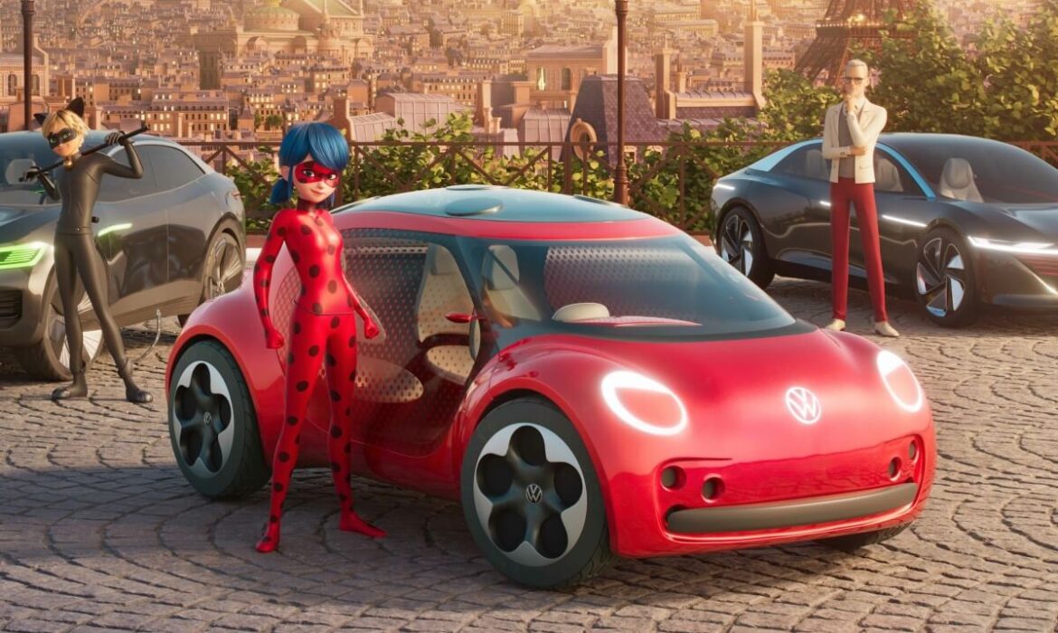 Volkswagen Escarabajo eléctrico revive en película de Miraculous