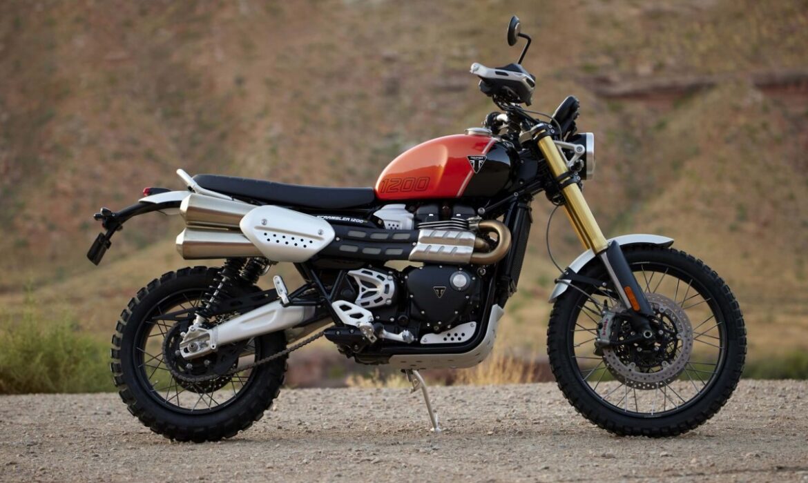 Triumph Scrambler 1200 llega con versión completamente nueva en 2024