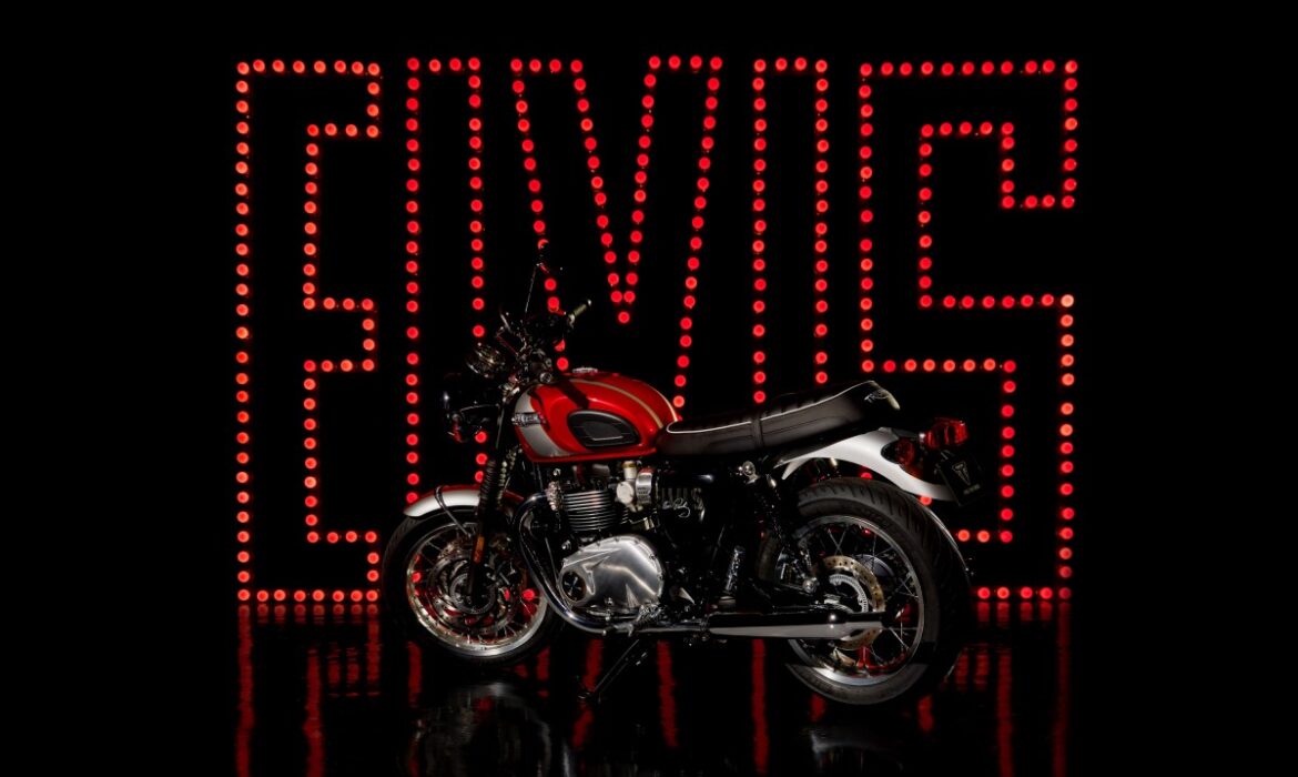 Triumph celebra a Elvis con edición limitada de la Bonneville T120