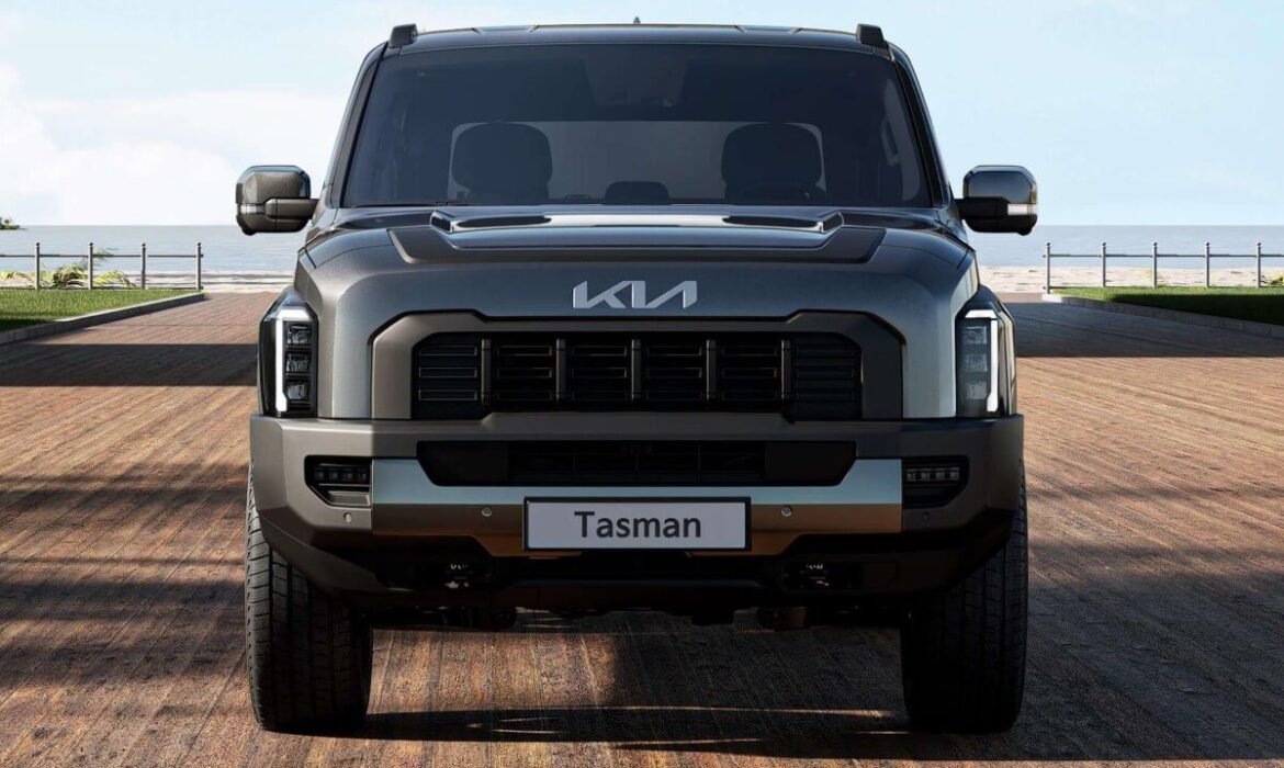 Camioneta Kia Tasman 2025 muestra su cara: motores, versiones y fotos oficiales