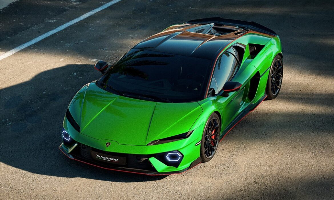 Lamborghini Temerario: superdeportivo híbrido desafía las 10.000 rpm