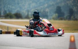 Chileno Ramírez es campeón europeo 2024 de karting eléctrico Rotax