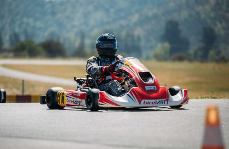 Chileno Ramírez es campeón europeo 2024 de karting eléctrico Rotax