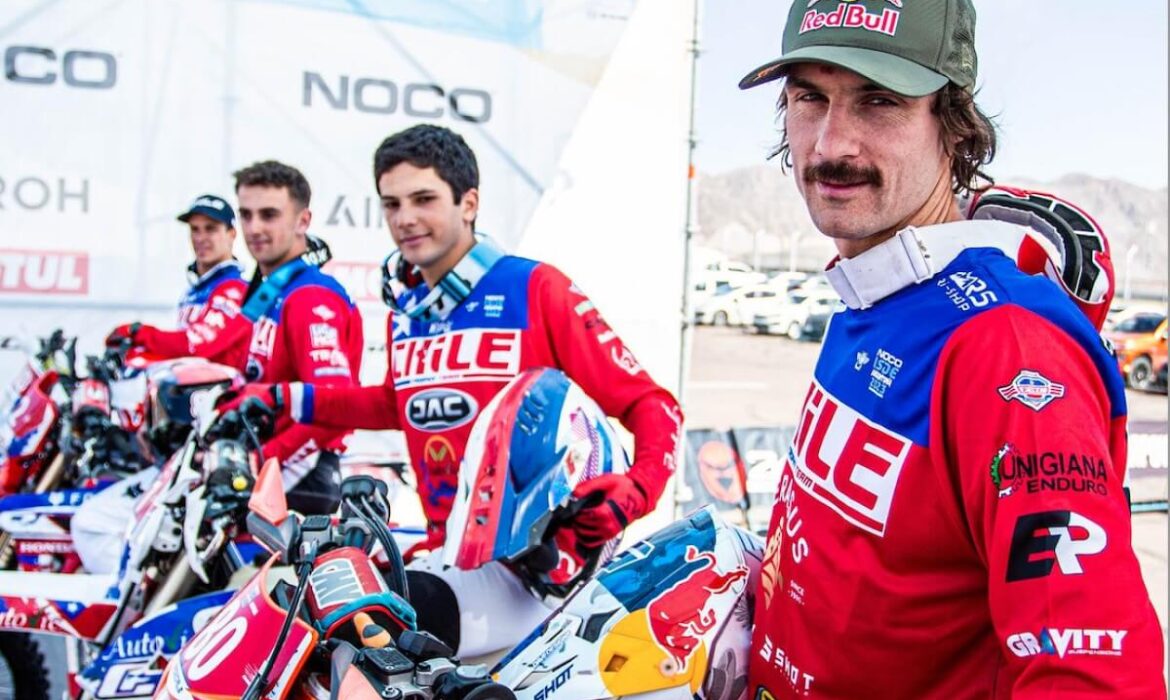 Enduro: Herrera y Schiele comandan a Chile en los Six Days 2024