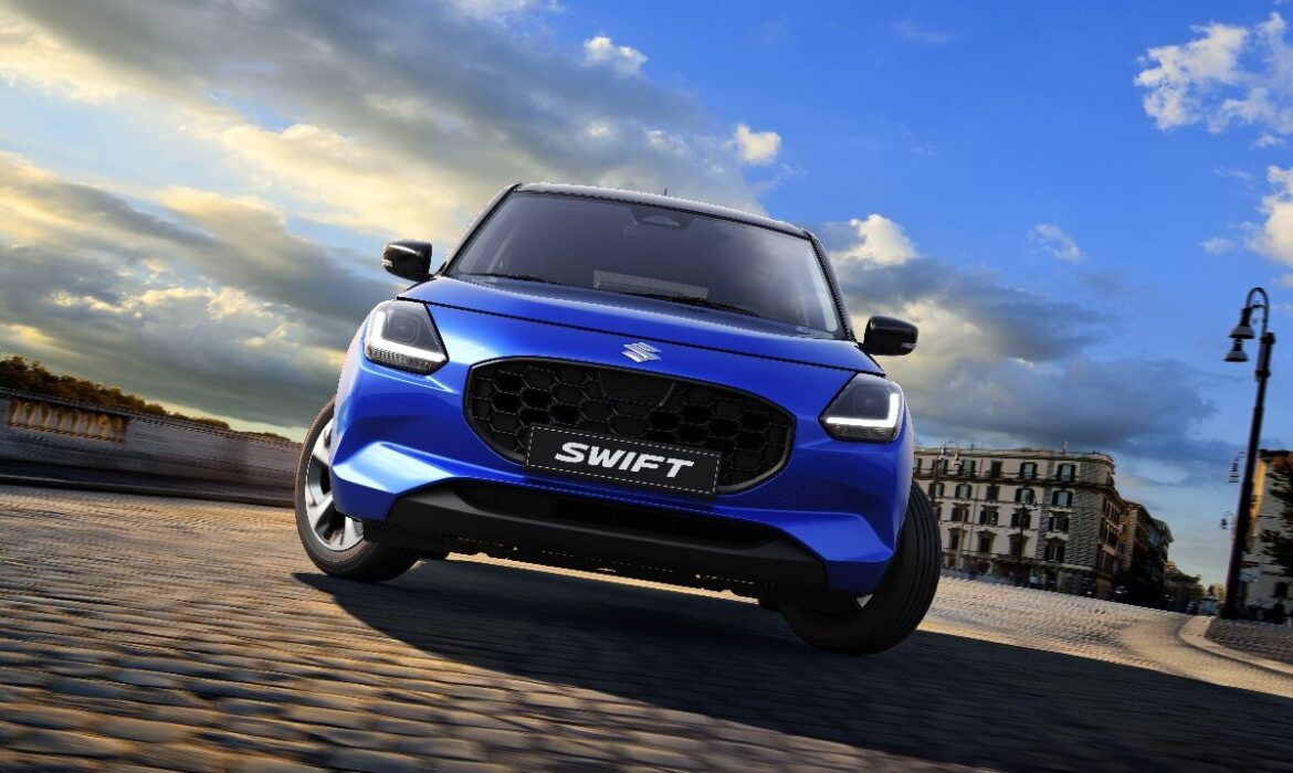 Suzuki Swift híbrido 2025 conmemora los 40 años de sus seis generaciones