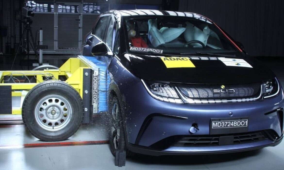 BYD Dolphin es el primer chino y eléctrico con cinco estrellas LatinNCAP