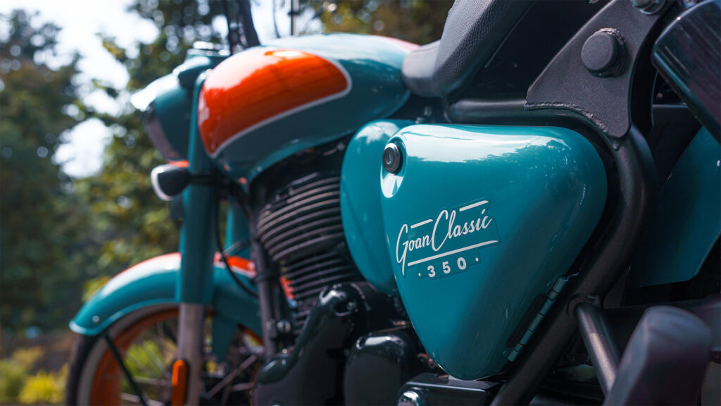 Royal Enfield Goan Classic 350: moto bobber con herencia setentera