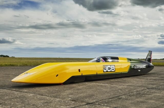JCB Hydromax quiebra récord mundial de velocidad con hidrógeno
